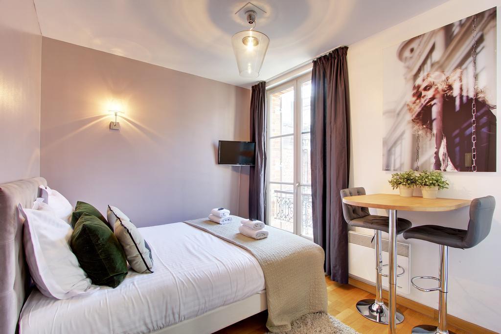 Short Stay Group Museum View Serviced Apartments Párizs Szoba fotó